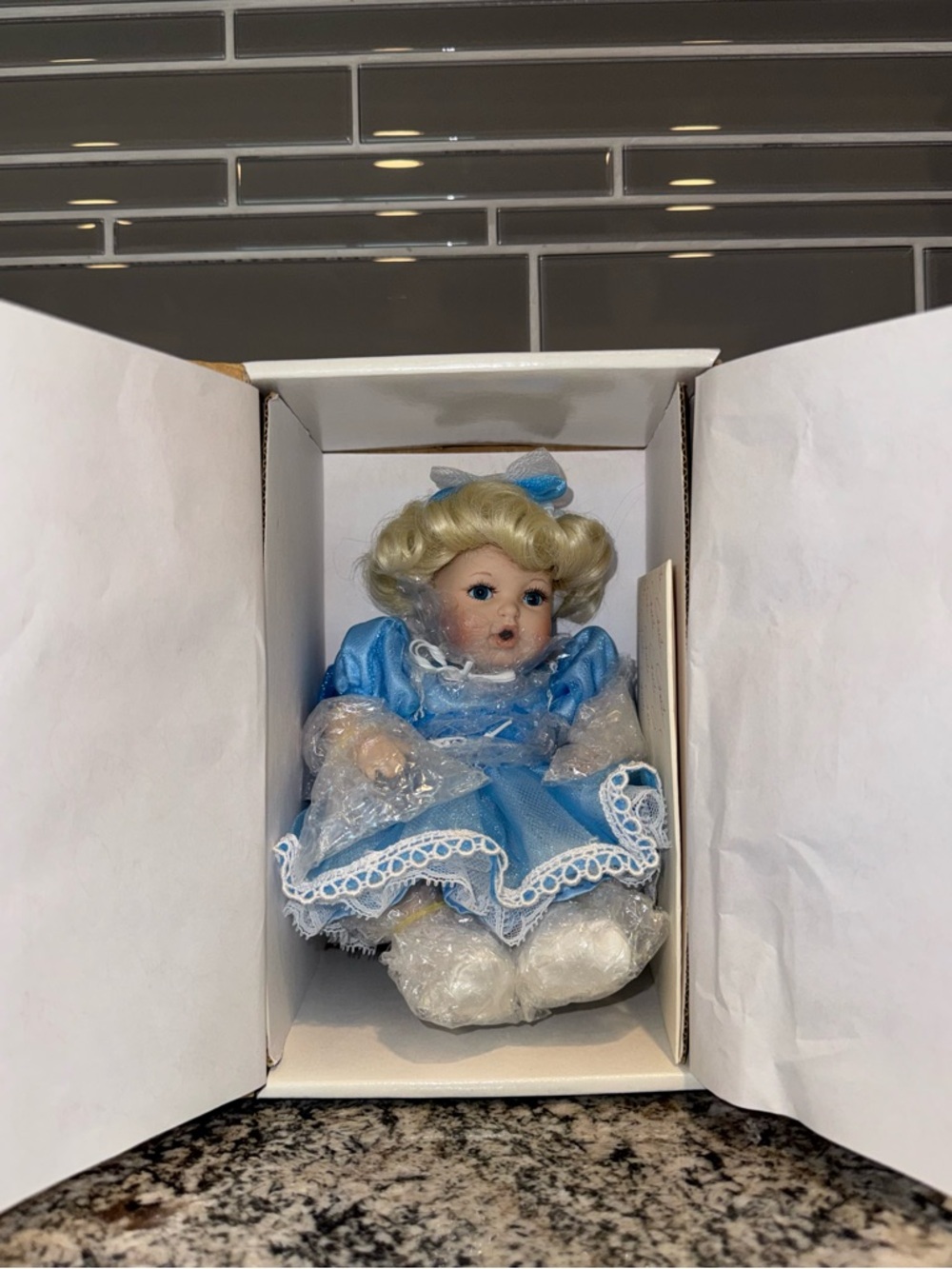 Marie Osmond “Baby Miracles: Tiny Tot” Doll – New w/ COA #2667
